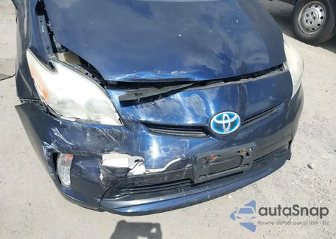 2012 Toyota Prius Three from USA, damaged, VIN JTDKN3DU3C0336870